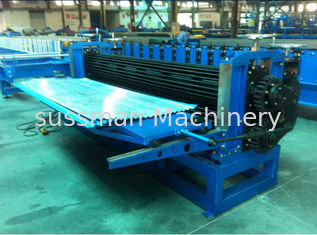 G550 Galvanized Sheet Barrel Type Roof Panel Roll Forming Machine 0.15 - 0.4mm