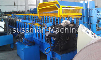 Colour coated Steel  Rain Water Donsponut Roll Forming Equipment Automatic Portable Machine