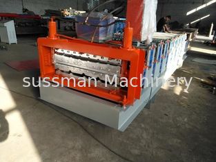 Simple Type Double Layer Roof Panel Roll Forming Machine / Roof Tile Roll Forming Machine