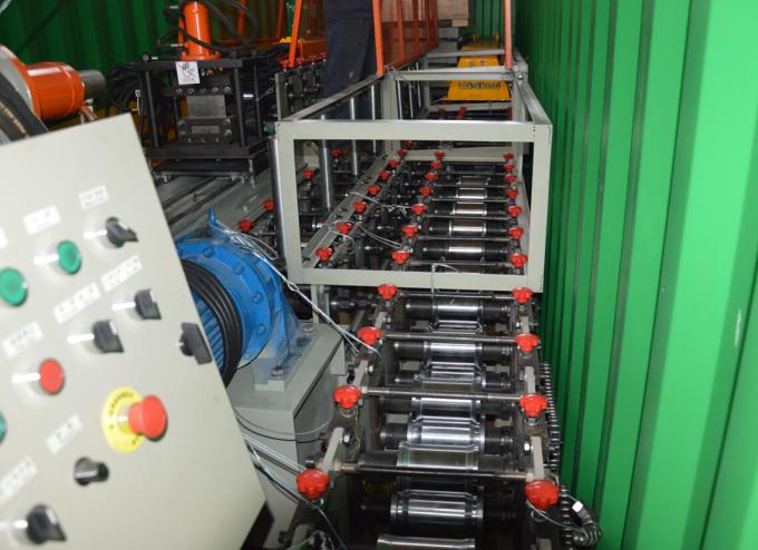 12 رول ایستگاه فلزی درب فلزی رول ماشین تشکیل ضخامت 0.7mm-1.2mm