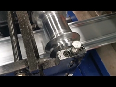 12 stations Shutter Door Roll Forming Machine 0.7-1.2mm customized color